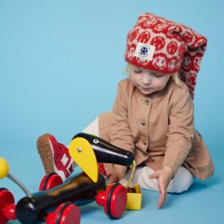 Fysisk strikkeopskrift: Mood nissehue