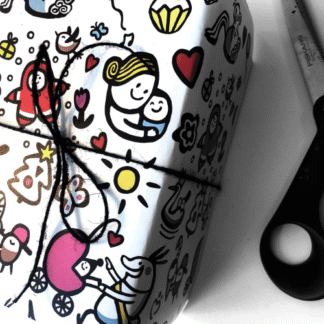 Mødrehjælpens gavepapir